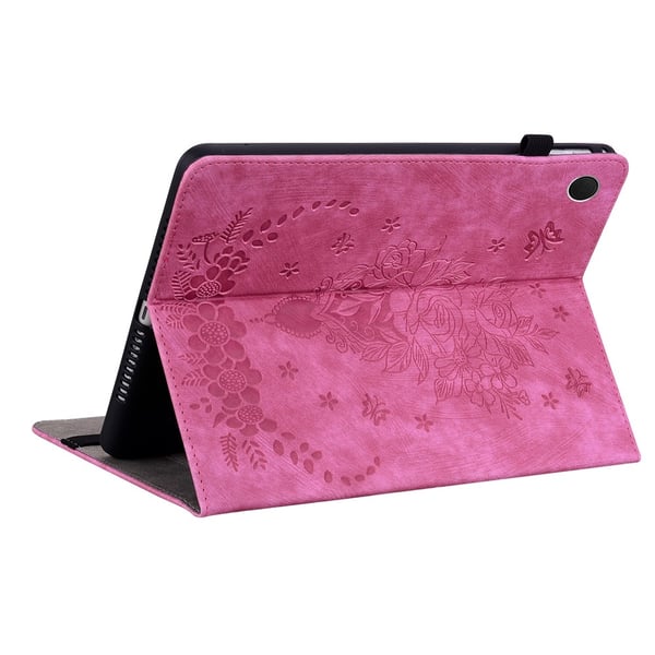 Til Samsung Galaxy Tab A11+ Deksel Med Roseblomst Preging - Rose