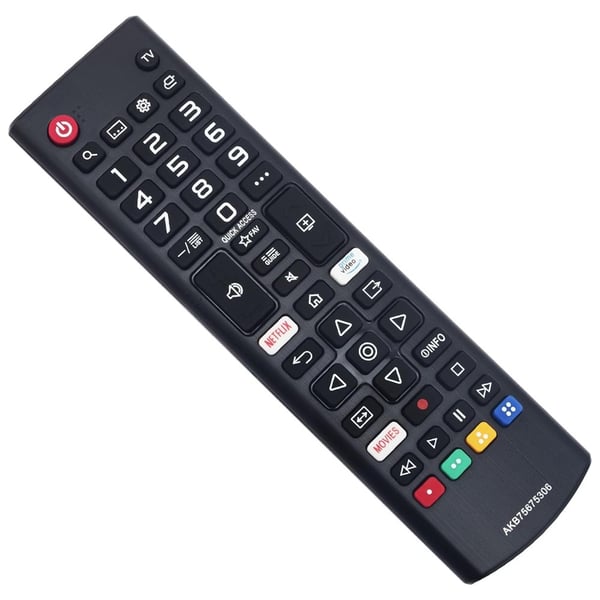 TV fjernkontroll Erstatning for AKB75675306 For LG TV