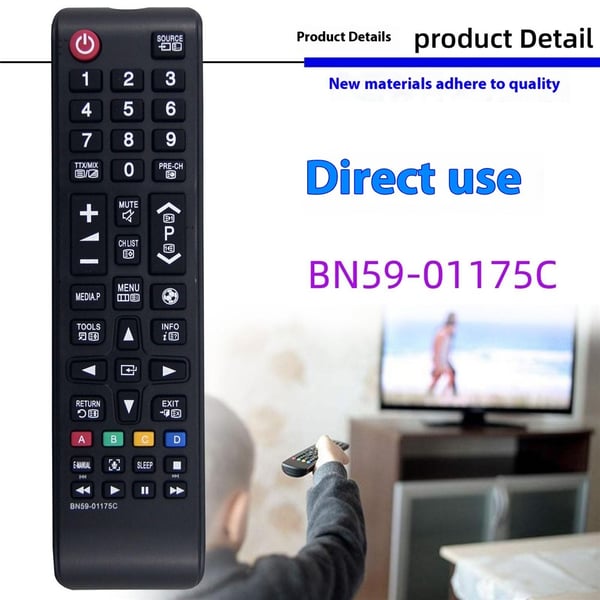 TV fjernkontroll Erstatning for BN59-01175C For Samsung TV