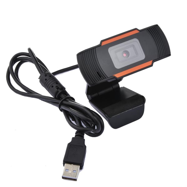12MP Pixels HD 360 Webkamera USB PC Bærbar Kamera Svart