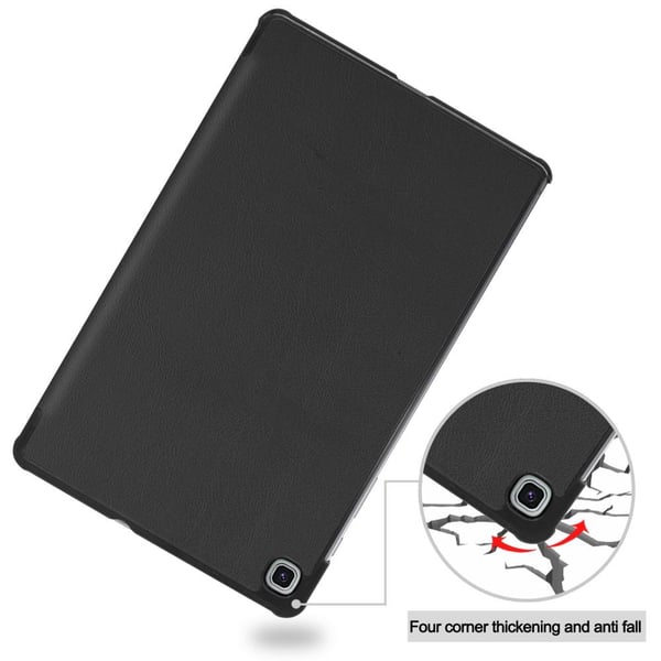 Slim Fit Deksel Til Samsung Galaxy Tab S6 Lite - Svart