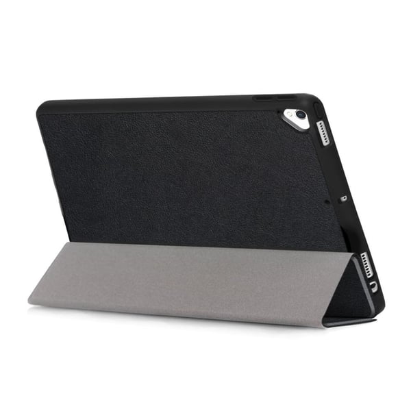 Apple iPad 10.2 2019/2020/2021 Slim Fit Trifoldbart Deksel - Svart