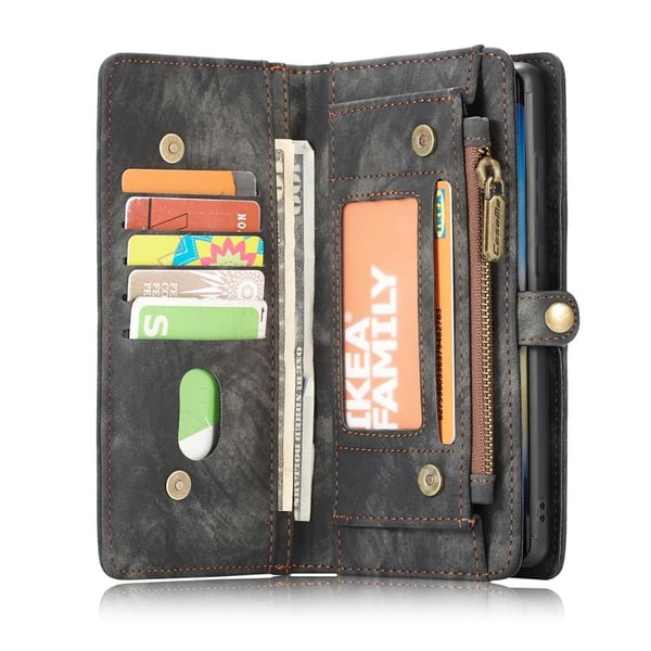 CASEME Samsung Galaxy Note 20 Retro Lær Lommebok - deksel