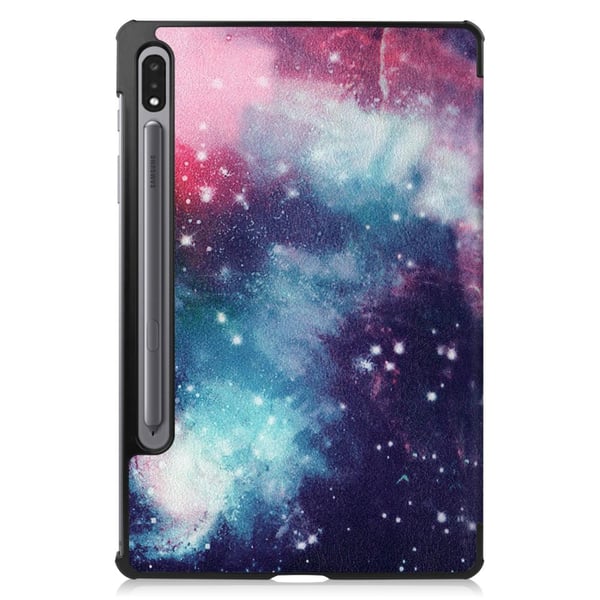 Tri-fold Stand Smart Case til Samsung Galaxy Tab S7 / S8 - Space