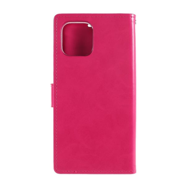 MERCURY GOOSPERY Blue Moon Wallet Cover iPhone 12 Mini Rose
