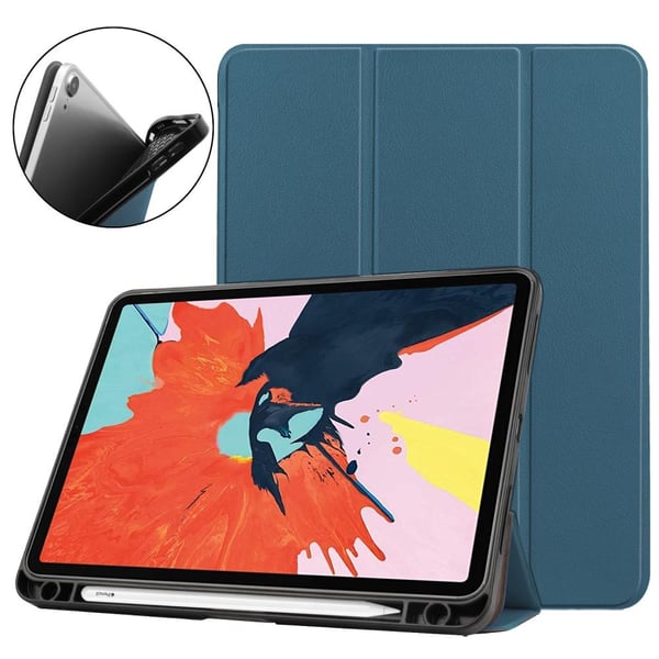 Apple iPad Air (2020) (2022) Trifoldet stativ - tabletetui - Grøn