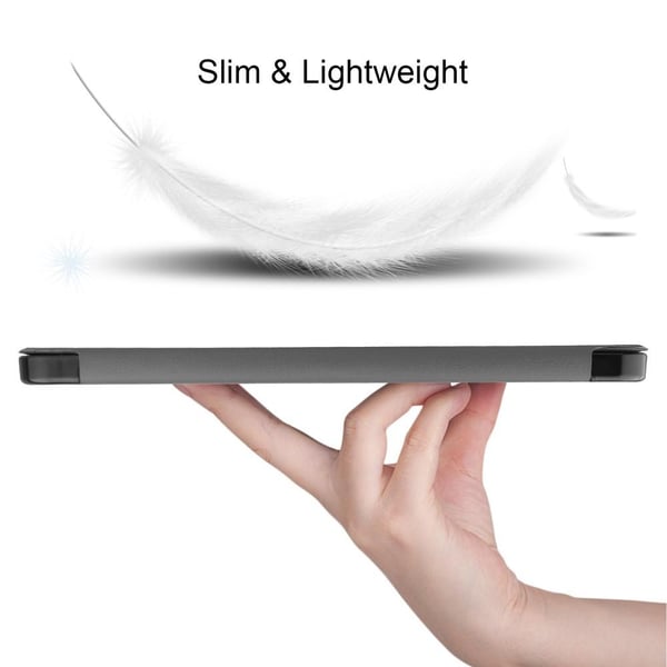 Apple iPad Air (2020) (2022) Trifoldet stativ - tabletetui - Grå