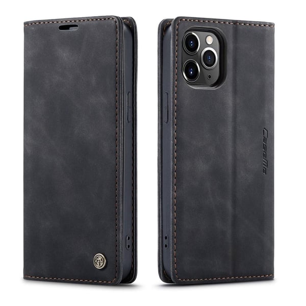 CASEME Lommebok - deksel iPhone 12 Pro Max - Svart