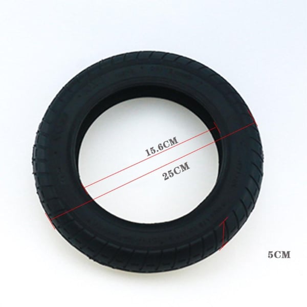 10" Dekk+slange til Xiaomi M365/M365 Pro Scooter, 2 - Pack