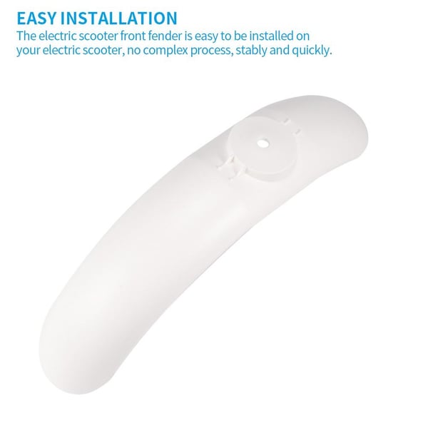 Frontskjerm/Mudguard for Xiaomi Mijia M365/M365 Pro - Hvit