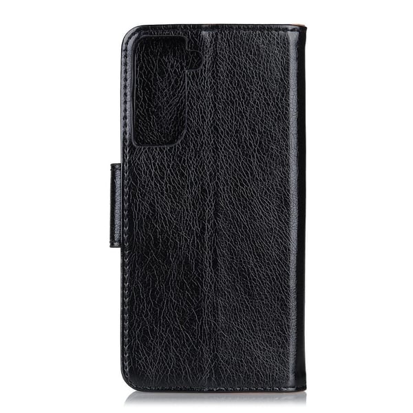 Samsung Galaxy S21 Lommebok - deksel Teksturert Split - Svart