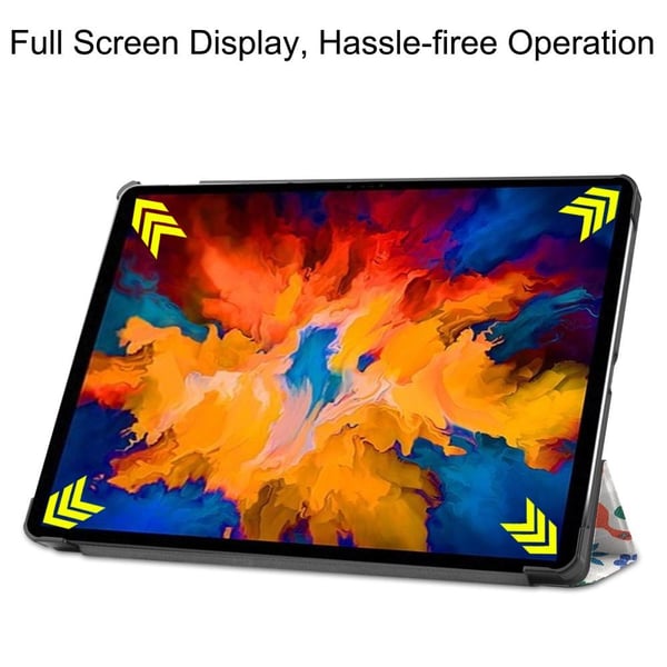 Trifoldbart deksel til Lenovo Tab P11 Pro TB - J706F - Sommerfugl