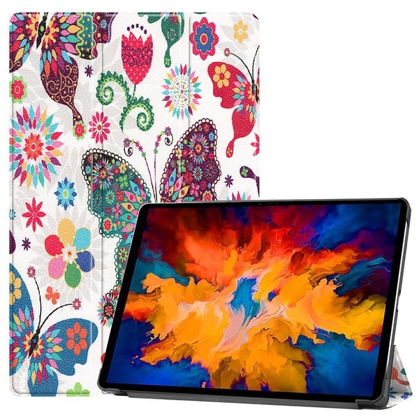 Trifoldbart deksel til Lenovo Tab P11 Pro TB - J706F - Sommerfugl