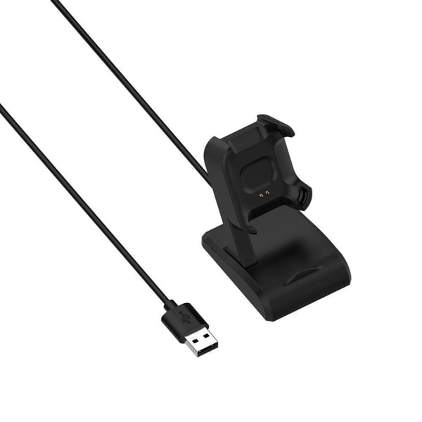 Xiaomi Mi Watch Lite/Redmi Watch 1m USB - opladningskabelholder - sort