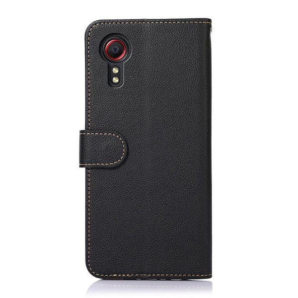 KHAZNEH Samsung Galaxy Xcover 5 Lommebok - deksel Rød/Svart