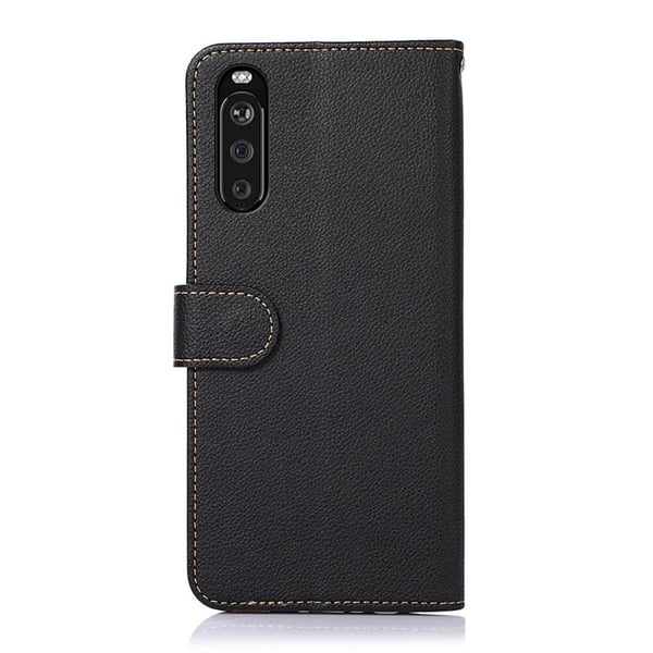 KHAZNEH Sony Xperia 10 III Lommebok - deksel Rød/Svart