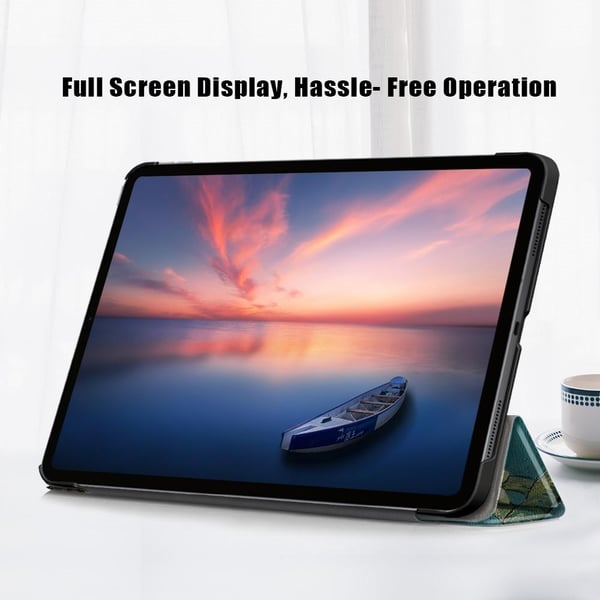 iPad Pro 11" 2021/2020/2018 Trippeldeksel med smal passform - Blossom