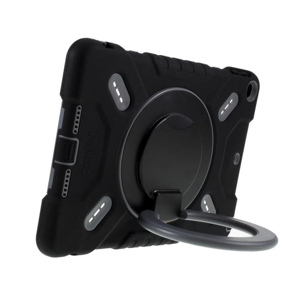 PEPKOO iPad 9.7 (2017/2018) /iPad Air Extreme Armor - Svart 360 graders svingbart stativ