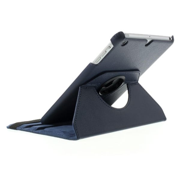 Ipad Mini 1/2/3 360 Rotation Stand Etui - Mørkeblå
