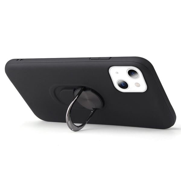iPhone 13 Mini Hybrid Deksel Med Fingerring - Svart