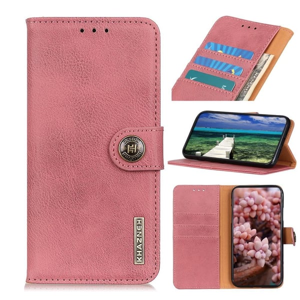 KHAZNEH Pung Stand Etui til Xiaomi Redmi 10 - Rød