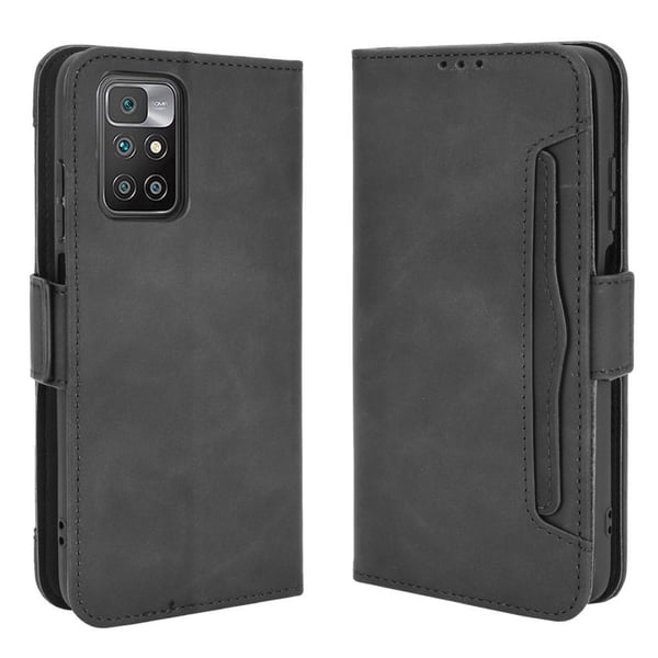 Xiaomi Redmi 10 Lommebok - deksel - Svart