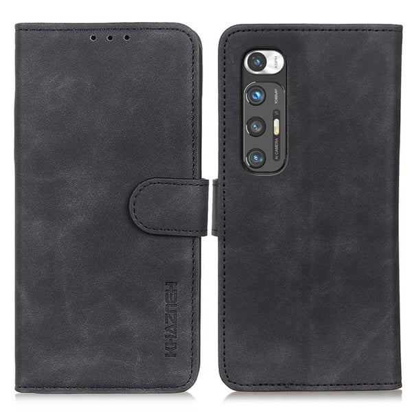 KHAZNEH Vintage lompakkokotelo Xiaomi Mi 10s - Musta