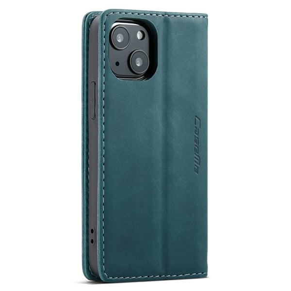 CASEME Lommebok - deksel iPhone 13 - Blå
