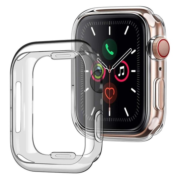 Beskyttende gjennomsiktig deksel TPU til Apple Watch Series 7 41mm