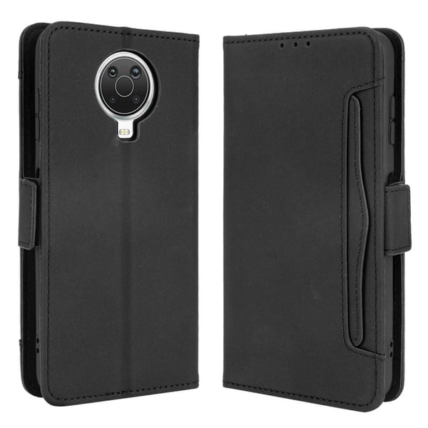 Wallet Stand Flip - telefonetui til Nokia G10/Nokia G20 - Sort