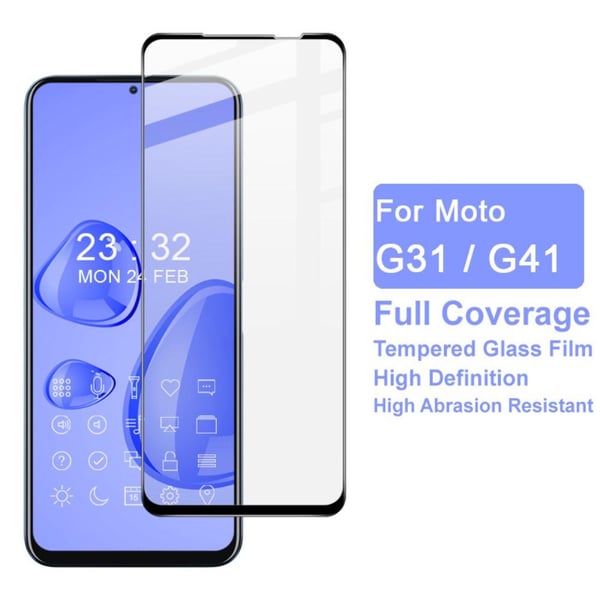 IMAK Pro+ Motorola Moto G31/Moto G41 Fullt herdet Glass