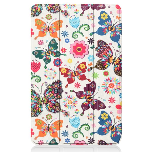 Tabletstativ Slim Fit Cover til Nokia T20 - Sommerfugle