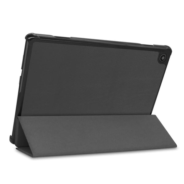 Tri - fold Veske til Lenovo Tab M10 FHD REL TB - X605FC - Svart
