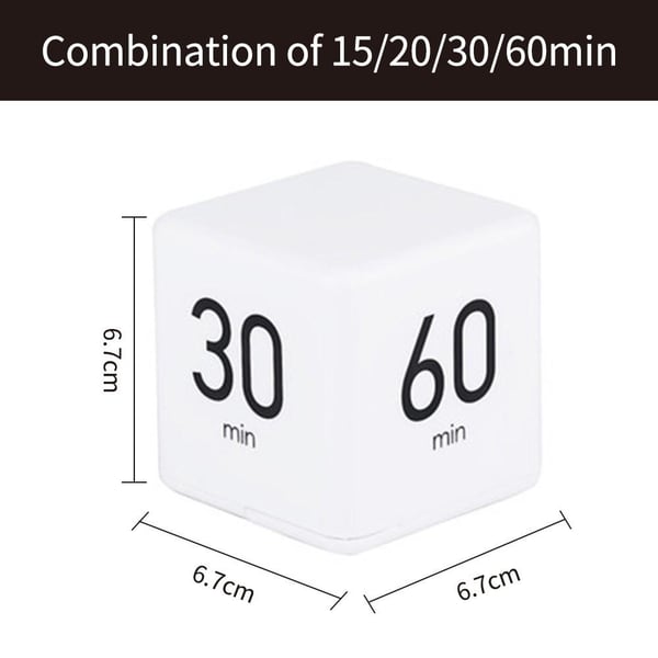 Tidtagarur Digital Timer Countdown Alarm 15 - 20 - 30 - 60 Minuter
