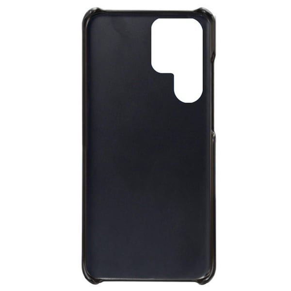 Samsung Galaxy S22 Ultra Deksel med 2 Spor - Svart