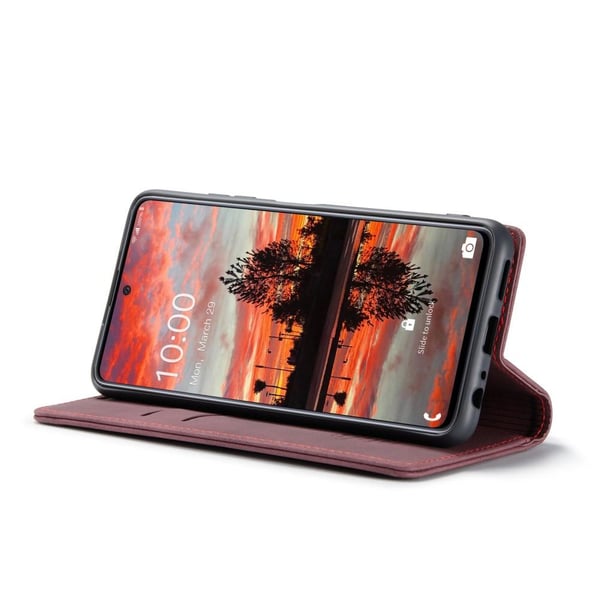 CASEME Lommebok - deksel Samsung Galaxy A33 5G - Rød