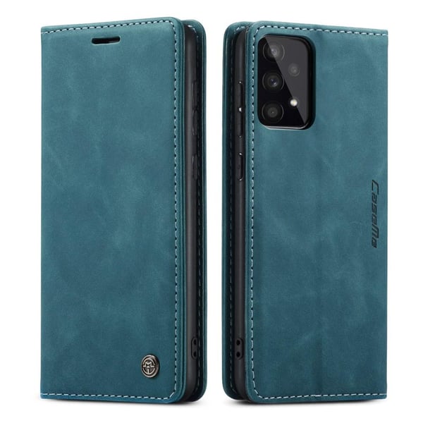 CASEME Lommebok - deksel Samsung Galaxy A33 5G - Grønn - Blå