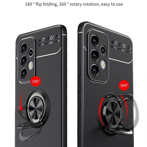 Samsung Galaxy A33 5G deksel med fingerring og innebygd plate