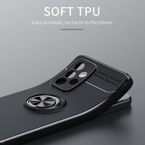 Samsung Galaxy A33 5G deksel med fingerring og innebygd plate