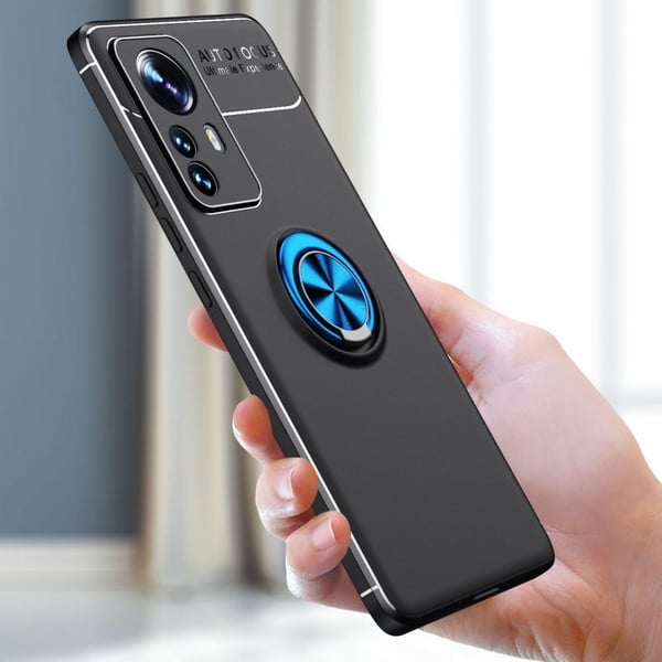 Xiaomi 12 Pro - deksel med fingerring og innebygd plate
