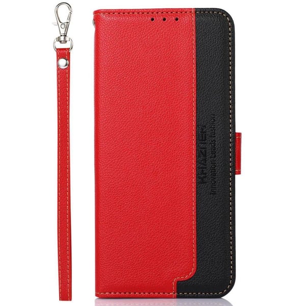 KHAZNEH Telefoncover til Motorola Edge 30 5G - Rød/Sort