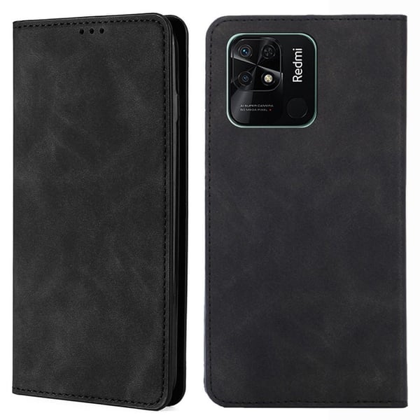 Redmi 10C Lommebok - deksel - Svart