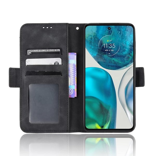 Motorola Moto G52 Lommebok - deksel - Svart