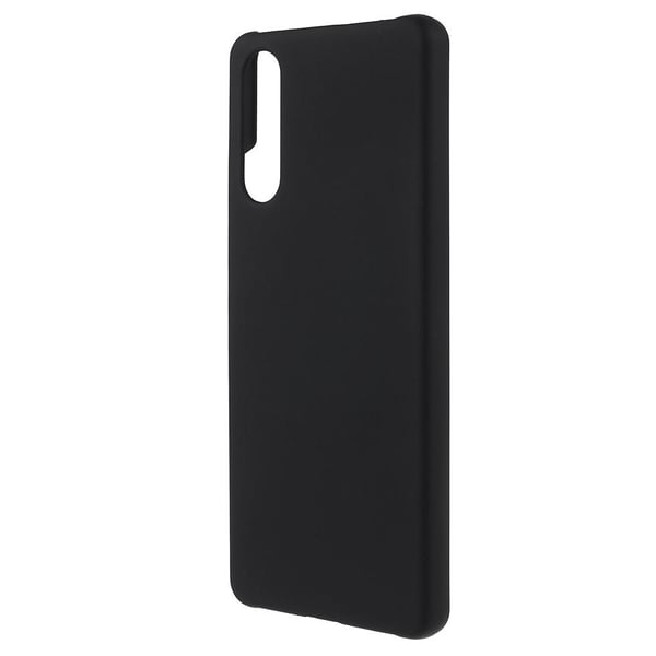 Kumitettu kova muovikuori Sony Xperia 10 IV:lle - Musta