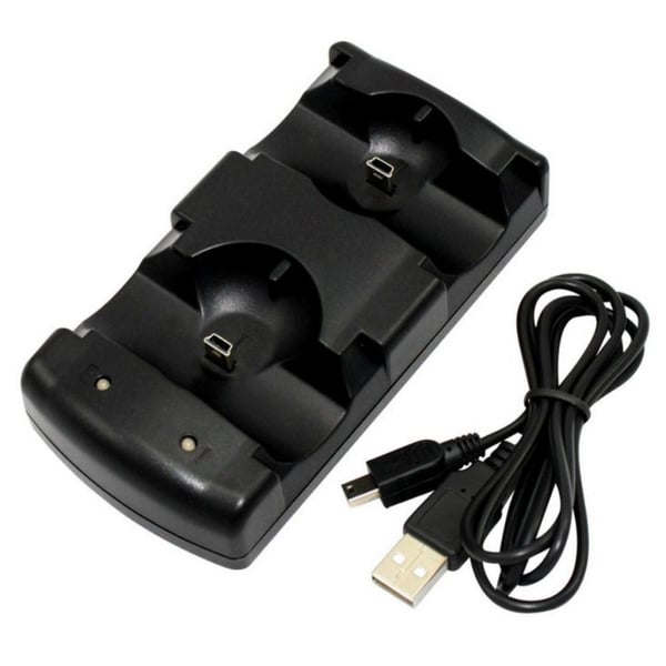 Playstation 3/PS3 Move Dobbelt ladestativ/ladestativ