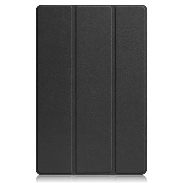 Til Lenovo Tab P12 Pro Tri - fold Stand Tablet - Taske - Sort