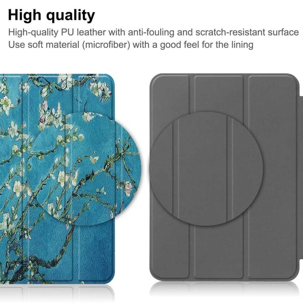 Apple iPad 10.9 2022 Trippeldeksel med smal passform - Blossom