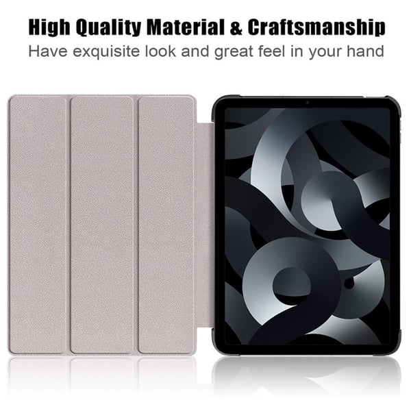Apple iPad 10.9 2022 Slim Fit Trefoldelig Deksel - Grå
