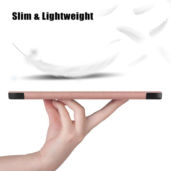 Apple iPad 10.9 2022 Trifoldelig Slim Fit Deksel - Rosagull