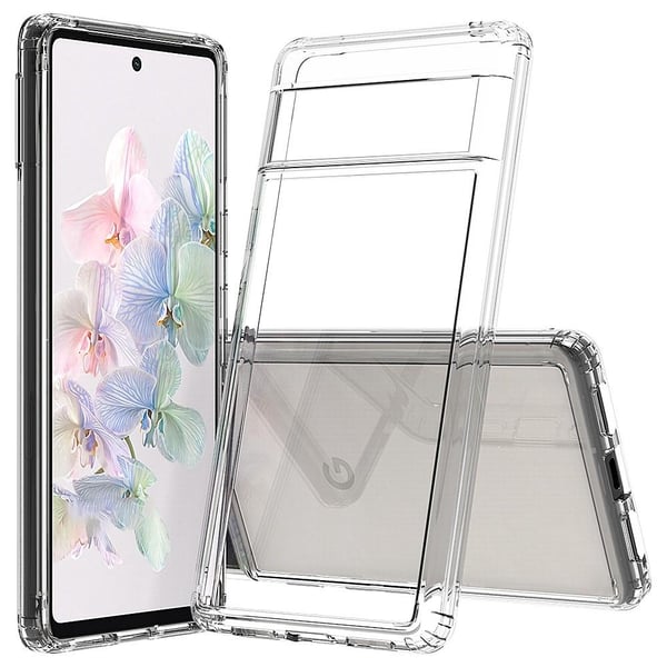 Google Pixel 7 Transparent Mykt TPU - deksel med forsterkede hjørner